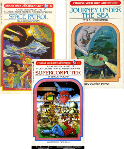 Choose-You-Own-Adventure books