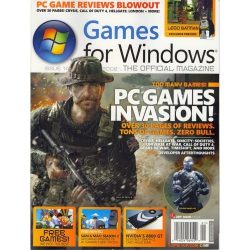 Games for Windows magazine cover