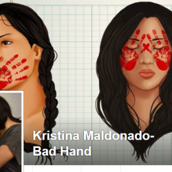 Kristina Bad Hand's Facebook banner