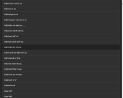 List of words in CSE app List of words in CSE app