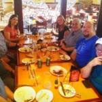 Brazilian style dinner with ELD friends.