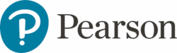 Bespoke eLearning content developed for Pearson. Image contains a logo icon on the left, which is an interrobang punctuation mark inside of a teal-colored ellipse. The right side of the image is filled with the text, Pearson.